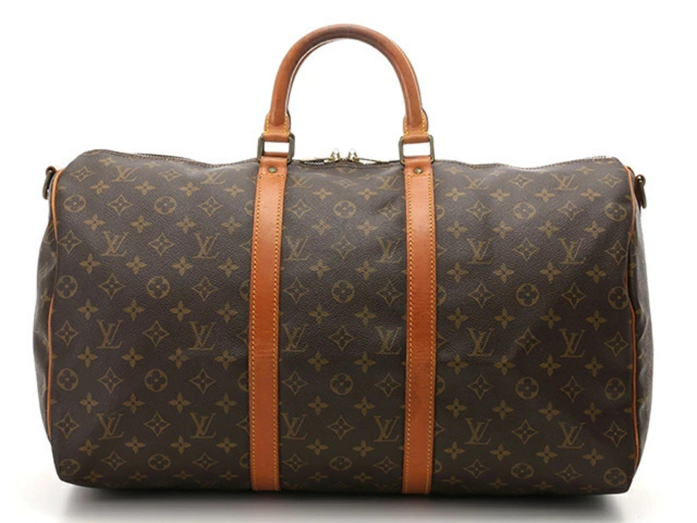 LOUIS VUITTON Bag Boston Keepall Bandouliere Monogram